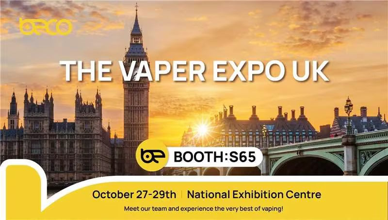 BecoVape Invites You to Visit The Vaper Expo UK October 2023